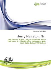 Jerry Hairston, Sr.,613654413X,9786136544137