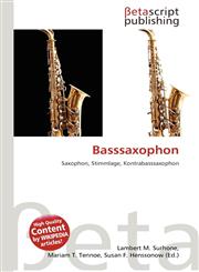 Basssaxophon,613646912X,9786136469126