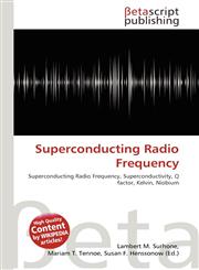 Superconducting Radio Frequency,6131013152,9786131013157