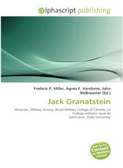 Jack Granatstein,6134172847,9786134172844