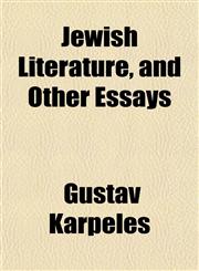 Jewish Literature, and Other Essays,1150675357,9781150675355
