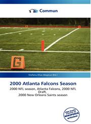 2000 Atlanta Falcons Season,6135935224,9786135935226