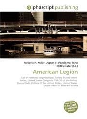American Legion,6130241763,9786130241766
