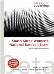South Korea Women's National Baseball Team,6135120980,9786135120981