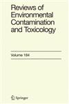 Reviews of Environmental Contamination and Toxicology 184,0387223983,9780387223988