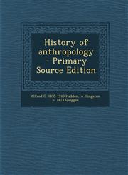 History of Anthropology,1289717079,9781289717070