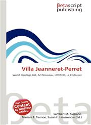 Villa Jeanneret-Perret,6134777390,9786134777391