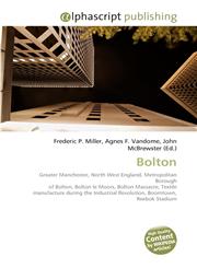 Bolton,6130229461,9786130229467