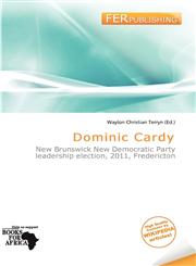 Dominic Cardy,6136689316,9786136689319