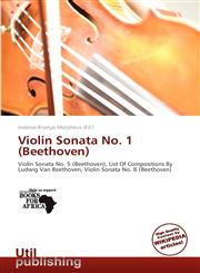 Violin Sonata No. 1 (Beethoven),6138934776,9786138934776
