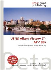 USNS Aiken Victory (T-AP-188),6131008744,9786131008740