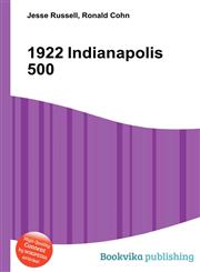 1922 Indianapolis 500,5511006378,9785511006376