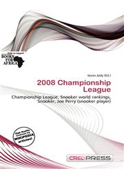 2008 Championship League,6201716440,9786201716445