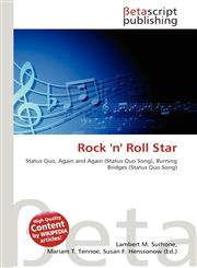 Rock 'n' Roll Star,6136185474,9786136185477