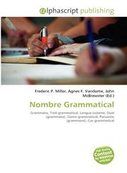 Nombre Grammatical,613426606X,9786134266062