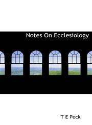 Notes on Ecclesiology,1117109585,9781117109589