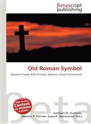Old Roman Symbol,6134493341,9786134493345