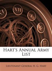 Hart's Annual Army List,1145997600,9781145997608