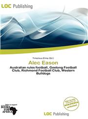 Alec Eason,6200917140,9786200917140