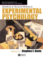 Handbook of Research Methods in Experimental Psychology,1405132809,9781405132800