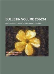 Bulletin Volume 206-214,1232167827,9781232167822