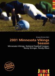 2001 Minnesota Vikings Season,6136563266,9786136563268