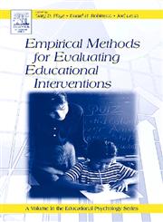 Empirical Methods for Evaluating Educational Interventions,0125542577,9780125542579