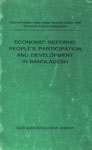Economic Reforms People's Participation and Development in Bangladesh,9848126090,9789848126097