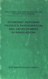 Economic Reforms People's Participation and Development in Bangladesh,9848126090,9789848126097