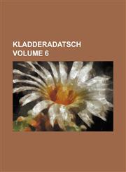 Kladderadatsch Volume 6,1231177454,9781231177457