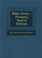 Bible Gems - Primary Source Edition,1295035634,9781295035632