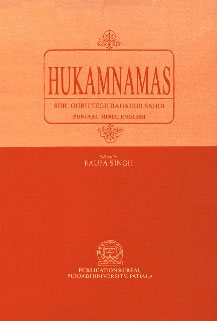 Hukamnamas Sri Guru Tegh Bahadur Sahib - Punjabi, Hindi, English,8173802076,9788173802072