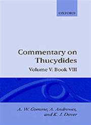 An Historical Commentary on Thucydides Volume 5. Book VIII,019814198X,9780198141983