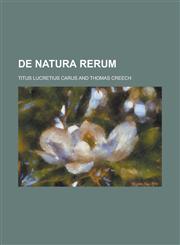 de Natura Rerum,1234404990,9781234404994