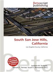 South San Jose Hills, California,6135179527,9786135179521