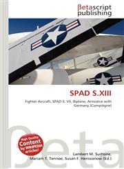 SPAD S.XIII,6130890559,9786130890551
