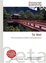 Te Wei,6137662764,9786137662762