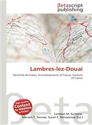 Lambres-lez-Douai,613508092X,9786135080926