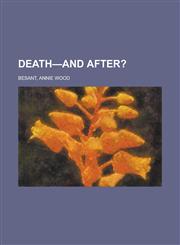 Death-And After?,1153599198,9781153599191