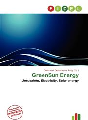 GreenSun Energy,6136908158,9786136908151