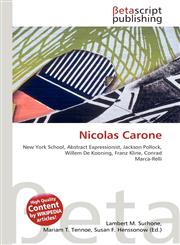 Nicolas Carone,6130981910,9786130981914