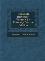 Herodoti Historiae, Volume 1 - Primary Source Edition,1294758691,9781294758693