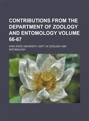 Contributions from the Department of Zoology and Entomology Volume 66-67,123420536X,9781234205362