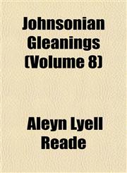 Johnsonian Gleanings (Volume 8),1152982192,9781152982192