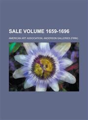 Sale Volume 1659-1696,1236880595,9781236880598