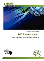 2408 Astapovich,6138769546,9786138769545