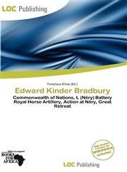 Edward Kinder Bradbury,6200632138,9786200632135