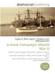 U-Boat Campaign (World War I),6130074441,9786130074449
