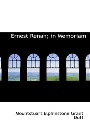 Ernest Renan; in Memoriam,1116373831,9781116373837