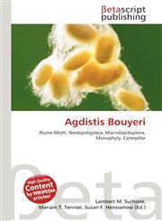 Agdistis Bouyeri,6136471574,9786136471570